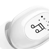 Maxbell Mini In-Ear Wireless Earphone Headset Touch Control for Phones Hiking White