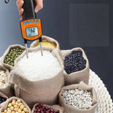 Maxbell Handheld Portable Digital Grain Moisture Meter for Rice Bean Easy to Read