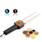 Maxbell Handheld Portable Digital Grain Moisture Meter for Rice Bean Easy to Read