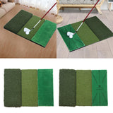 Maxbell Golf Hitting Mat 16" x 25" Turf Mats Indoor Backyard Batting No  line