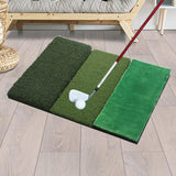 Maxbell Golf Hitting Mat 16" x 25" Turf Mats Indoor Backyard Batting No  line