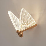 Maxbell Butterfly Wall Sconce Light Fixture Wall Mount Lamp Bedroom Home Decor Large