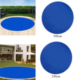 Maxbell Swimming Pool Round Ground Cloth Dustproof Floor Cloth Mat Cover 240cm