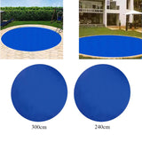 Maxbell Swimming Pool Round Ground Cloth Dustproof Floor Cloth Mat Cover 240cm