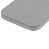 Maxbell Anti Bacterial Diatomite Earth Soap Bar Saver Holder Dish Mat Coaster Gray