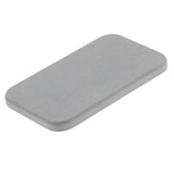 Maxbell Anti Bacterial Diatomite Earth Soap Bar Saver Holder Dish Mat Coaster Gray