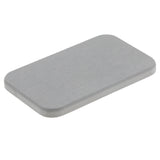 Maxbell Anti Bacterial Diatomite Earth Soap Bar Saver Holder Dish Mat Coaster Gray