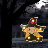 Maxbell Halloween Decorations LED Lights Bar Garden Decor Indoor Outdoor Night Light Ghost C