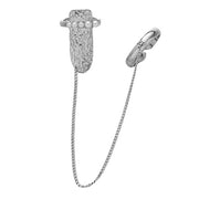 Maxbell Luxury Finger Nail Ring Nail Art Charms for Women Girls Costume Cosplay