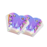 Maxbell 1 Pair Roller Skate Toe Guards Outdoor Artificial Leather Detachable Accs Colorful