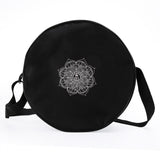 Maxbell Tool Storage Yoga Wheel Bag Round Full Zip Nylon Twill Print Single Shoulder