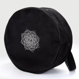 Maxbell Tool Storage Yoga Wheel Bag Round Full Zip Nylon Twill Print Single Shoulder