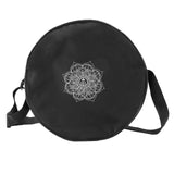 Maxbell Tool Storage Yoga Wheel Bag Round Full Zip Nylon Twill Print Single Shoulder