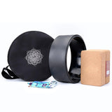Maxbell Tool Storage Yoga Wheel Bag Round Full Zip Nylon Twill Print Single Shoulder