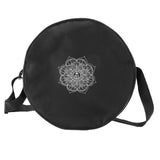 Maxbell Tool Storage Yoga Wheel Bag Round Full Zip Nylon Twill Print Single Shoulder