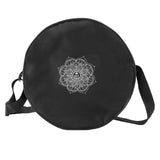 Maxbell Tool Storage Yoga Wheel Bag Round Full Zip Nylon Twill Print Single Shoulder