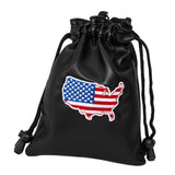 Maxbell Golf Valuables Pouch Accessories Bag Jewelry Phone Pouch Men Women Flag Map