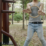 Maxbell Wing Chun Rattan Ring Wrist Hand Strength Training IP Man Inner dia 17.5cm