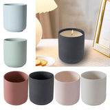 Maxbell Ceramic Candle Holder Candlestick Candleholder Tealight Pot Black