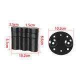 Maxbell Pack Mount Aluminum Alloy Double Locking Mount for Water Pack Can Mount