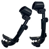 Maxbell 2 Pcs Drum Microphone Holder Clip On Drum Rim Portable for Desktop Lecture