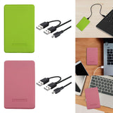 Maxbell 2.5" External Hard Drive Enclosure Box USB 2.0 for Notebook PC Green