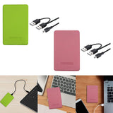 Maxbell 2.5" External Hard Drive Enclosure Box USB 2.0 for Notebook PC Green