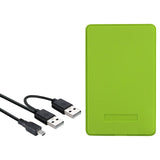 Maxbell 2.5" External Hard Drive Enclosure Box USB 2.0 for Notebook PC Green