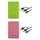 Maxbell 2.5" External Hard Drive Enclosure Box USB 2.0 for Notebook PC Green