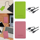 Maxbell 2.5" External Hard Drive Enclosure Box USB 2.0 for Notebook PC Green