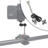 Maxbell Photography Gimbal Bracket 360 Rotation with1/4 Screw Monitors Fill Lights Long Screw Hole