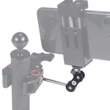 Maxbell Photography Gimbal Bracket 360 Rotation with1/4 Screw Monitors Fill Lights Short Screw