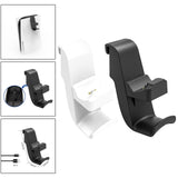Maxbell Headset Controller Holder Controller Charger Headphone Hanger for PS5 White