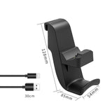 Maxbell Headset Controller Holder Controller Charger Headphone Hanger for PS5 White