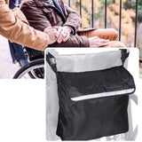 Maxbell Wheelchair Bag Wheelchair Pouch 420D Oxford Cloth for Adults Accessories