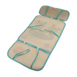 Maxbell Three-point Baby Car Seat Stroller Seat Pad Summer Cooling Mats Green Frog