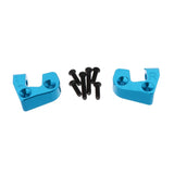 Maxbell 2Pcs Aluminum Alloy Rear Suspension Arm Seat for 1/12 RC Crawler WLtoys 12428 Upgraded Spare Part RC Car