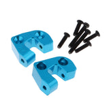 Maxbell 2Pcs Aluminum Alloy Rear Suspension Arm Seat for 1/12 RC Crawler WLtoys 12428 Upgraded Spare Part RC Car