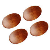 Maxbell 4 Pieces Japanese Style Wooden Chopsticks Holder  Brown Ingot