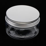 Maxbell 10pcs Empty Cosmetic Pots Lip Balm Container Jar Aluminum Cap Tins  100ml