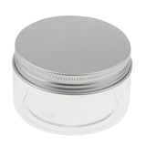 Maxbell 10pcs Empty Cosmetic Pots Lip Balm Container Jar Aluminum Cap Tins  100ml