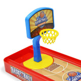 Maxbell Mini Plastic Desktop Basketball Board Game Set Family Fun Game Kids Toy Gift