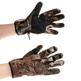 Maxbell 1 Pair Folding 3 Fingers Shooting Hunting Gloves Tactical Fishing Gloves XL