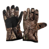 Maxbell 1 Pair Folding 3 Fingers Shooting Hunting Gloves Tactical Fishing Gloves XL