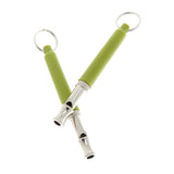 Maxbell 2Pcs Pet Dog Ultrasonic Training Whistles Barking Deterrent Call Whistle Green