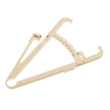 Maxbell 0-70mm Body Fat Tester Caliper Caliper Keep Health Slim Fitness Creamy White