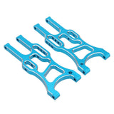 Maxbell 1 Pair 1/10 Aluminum Alloy Front Lower Suspension Arm for RC Redcat HSP Blue