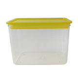 Maxbell Food Cereal Grain Coffee Bean Rice Storage Container Sealed Box Yellow S