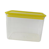 Maxbell Food Cereal Grain Coffee Bean Rice Storage Container Sealed Box Yellow S