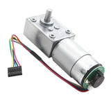 Maxbell Gear Box High Torque Geared Motor Reduction Motor with Encoder 24V 160rpm